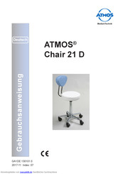 Atmos Chair 21 D Gebrauchsanweisung