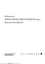 Alienware AW3418DW Benutzerhandbuch