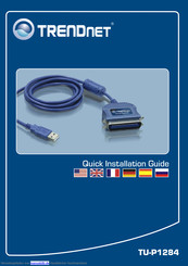 TRENDnet TU-P1284 Schnellstartanleitung
