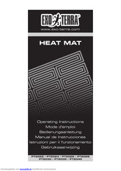 Exo Terra HEAT MAT PT2026 Bedienungsanleitung