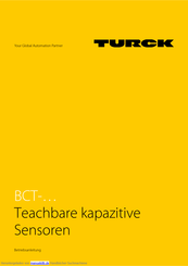 Turck BCT5-S18-UN6X2-H1151 Betriebsanleitung