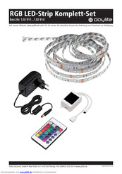 Pollin Electronic LS-150-RGB-5M-W Benutzerhandbuch