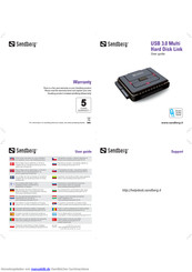 Sandberg USB 3.0 Multi Hard Disk Link Benutzerhandbuch