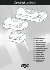 GBC DocuSeal Bedienungsanleitung