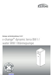 Kermi x-change dynamic terra BW I Montage- Und Betriebsanleitung
