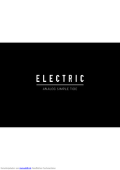 Electric DW03 Handbuch