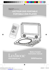 LEXIBOOK DVDP4 serie Bedienungsanleitung