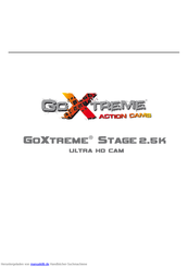 goxtreme Stage 2.5 K Handbuch