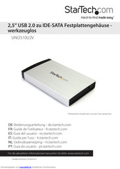 StarTech.com UNI2510U2V Bedienungsanleitung