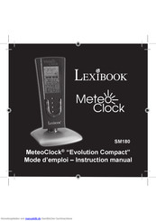 LEXIBOOK MeteoClock Evolution Compact Bedienungsanleitung