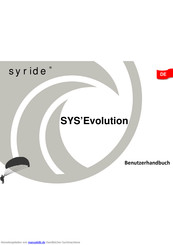 syride SYS'Evolution Benutzerhandbuch