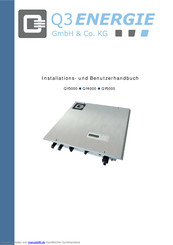 Q3 ENERGIE QY3000 Installations- Und Benutzerhandbuch