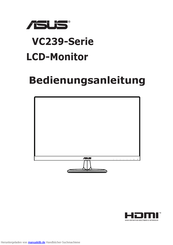 Asus VC239N-W Bedienungsanleitung