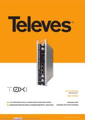 Televes T.OX UHDMI-QAC-T Kurzanleitung