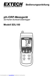 Extech Instruments SDL100 Bedienungsanleitung