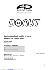 AirDesign donut Betriebshandbuch