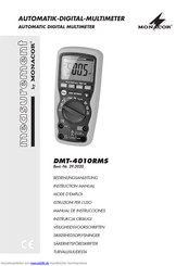 Monacor DMT-4010RMS Bedienungsanleitung