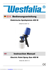 Westfalia 83 81 12 Bedienungsanleitung