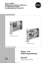 samson System 6000 Bedienungsanleitung