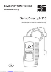 Lovibond SensoDirect pH110 Bedienungsanleitung