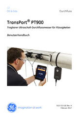 GE Measurement TransPort PT900 Benutzerhandbuch