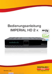 DigitalBox IMPERIAL HD 2 K Bedienungsanleitung