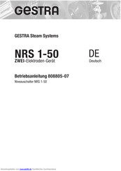 GESTRA NRS 1-50 Betriebsanleitung