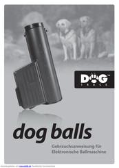 Dog trace dog balls Gebrauchsanweisung
