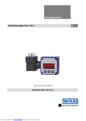 WIKA obsolete Typ A-AI-2 Betriebsanleitung