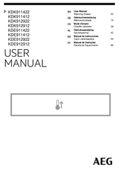 AEG KDE911412 Gebrauchsanweisung