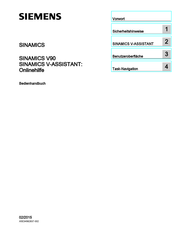 Siemens SINAMICS V-ASSISTANT Bedienhandbuch