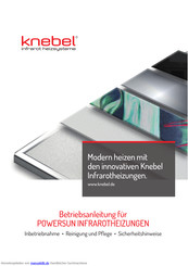 Knebel PowerSun 200W Betriebsanleitung
