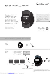 Solar-Log 1200 WiFi PM+ Installationsanleitung