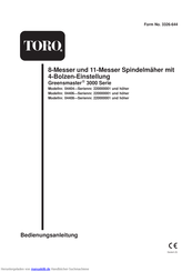 Toro 220000001 Bedienungsanleitung