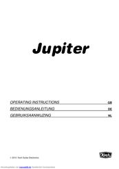 Koch Jupiter Bedienungsanleitung