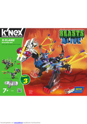 k'nex Beasts Alive X-FLAME Bauanleitung