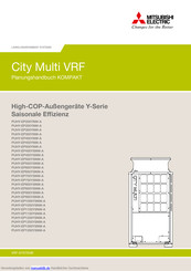 Mitsubishi Electric City Multi VRF PUHY-EP700YSNW-A Planungshandbuch