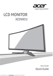 Acer XR350CU Kurzanleitung