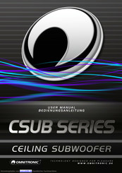 Omnitronic CSUB Series Bedienungsanleitung