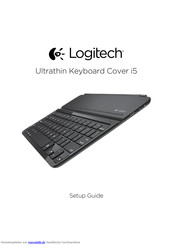 Logitech Ultrathin Keyboard Cover i5 Bedienungsanleitung
