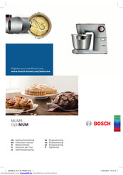Bosch MUM9...OptiMUM Serie Gebrauchsanleitung