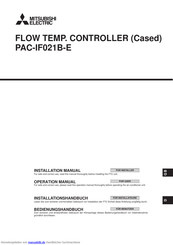 Mitsubishi Electric PAC-IF021B-E Installationshandbuch
