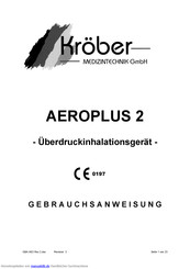 Kröber AEROPLUS 2 Gebrauchsanweisung