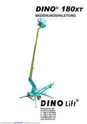 Dino lift 18318 Bedienungsanleitung