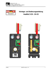 PAW HeatBloc K33-DN20 Montage- Und Bedienungsanleitung
