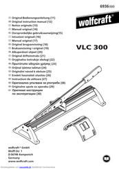 Wolfcraft VLC 300 Original Bedienungsanleitung