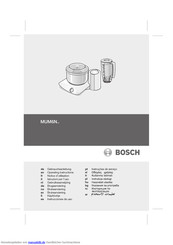 Bosch MUM6N11 Gebrauchsanweisung
