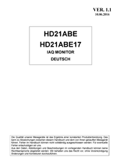 Delta OHM HD21ABE17 Handbuch