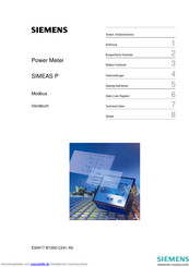Siemens SIMEAS P Handbuch