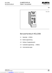 Elesta RCL230B Benutzerhandbuch
